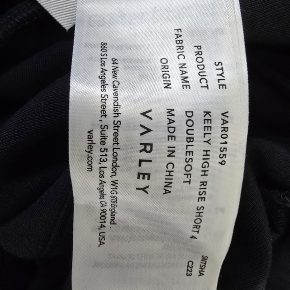 Varley Keely High Rise Short - Picture 9 of 9